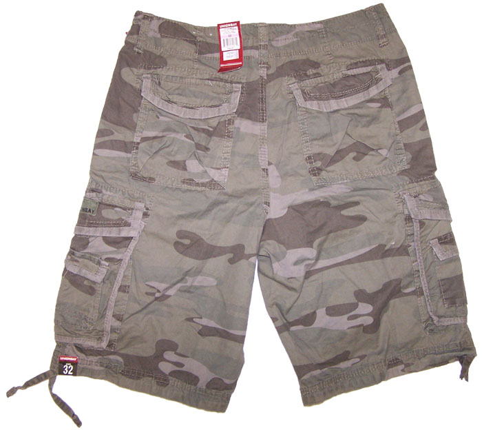 young mens cargo shorts